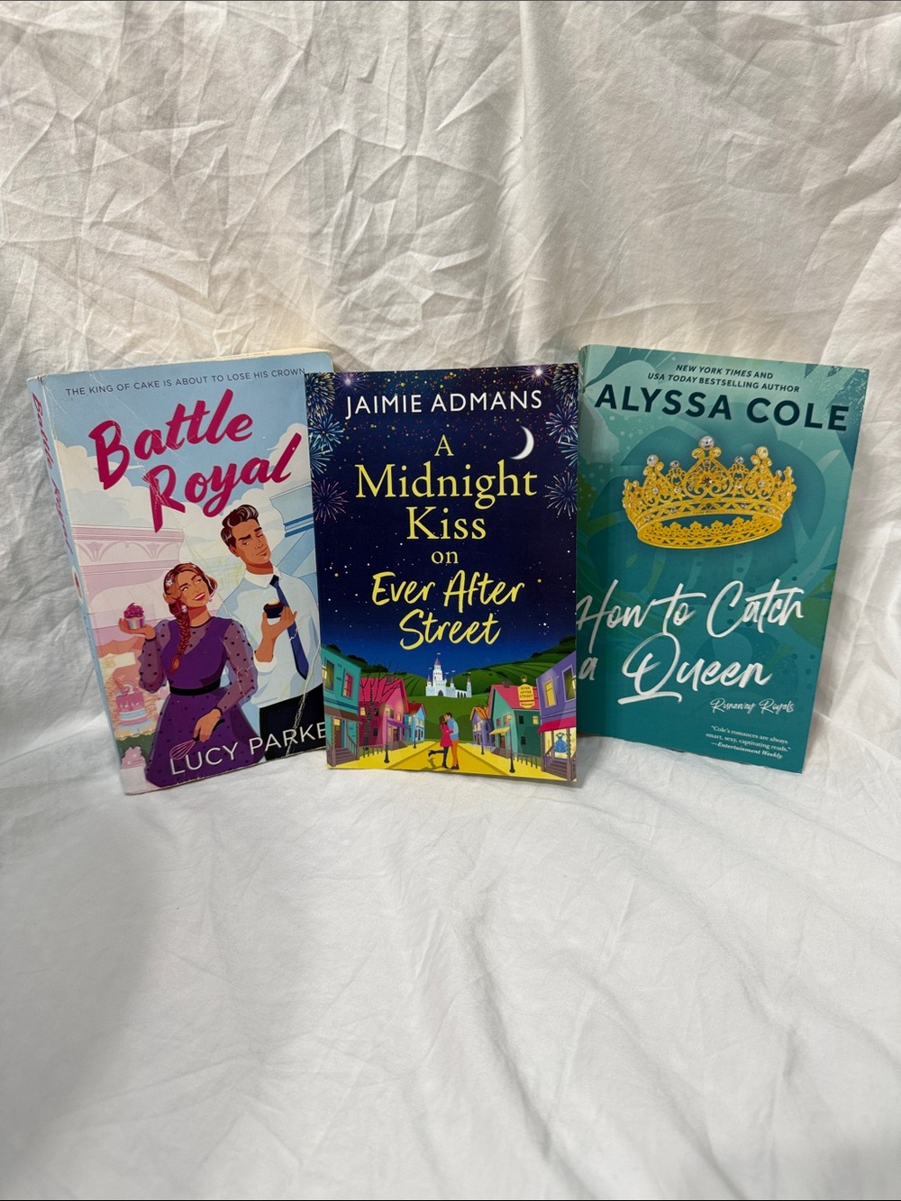 Battle Royal, How to Catch a Queen, & A Midnight Kiss on Ever After Street Books